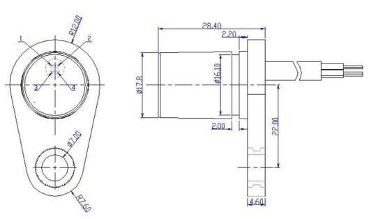 YH-104U-S霍尔式转速位置传感器 image